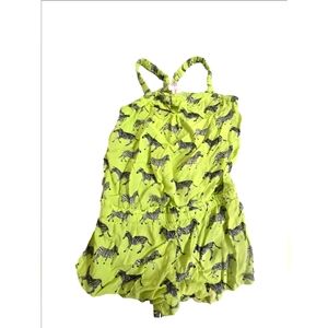 Cherokee Zebra Romper Toddler 18 Months